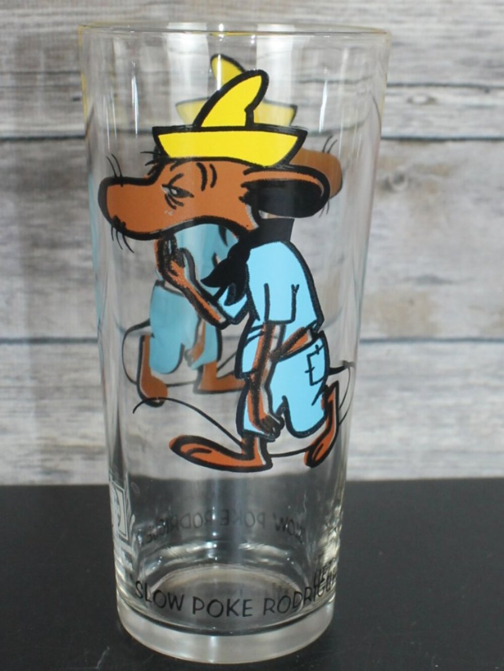 Vintage 1973 Pepsi Collector Series Slow Poke Rodriguez Looney Tunes Glass EUC